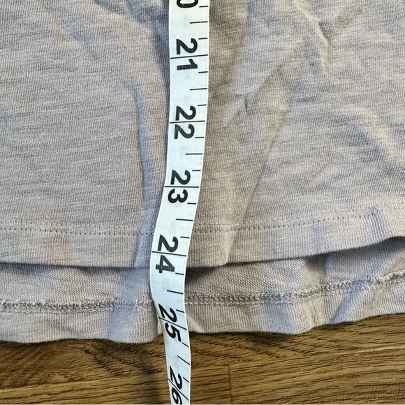 Madewell Relaxed Henley T-Shirt Short Sleeve Cotton V-Neck Casual Purple Medium - Picture 9 of 10